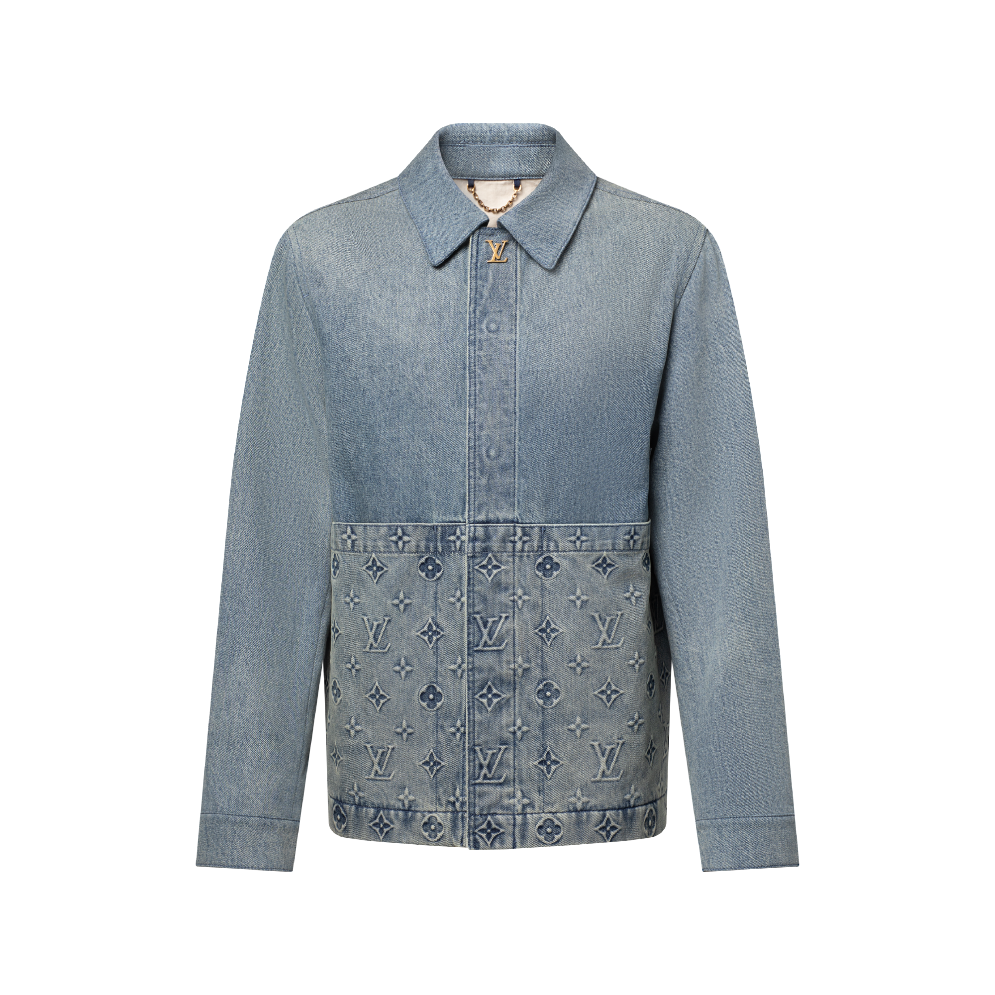 Upcycled Denim Canvas Jacket - Men - Ready-to-Wear | LOUIS VUITTON ®